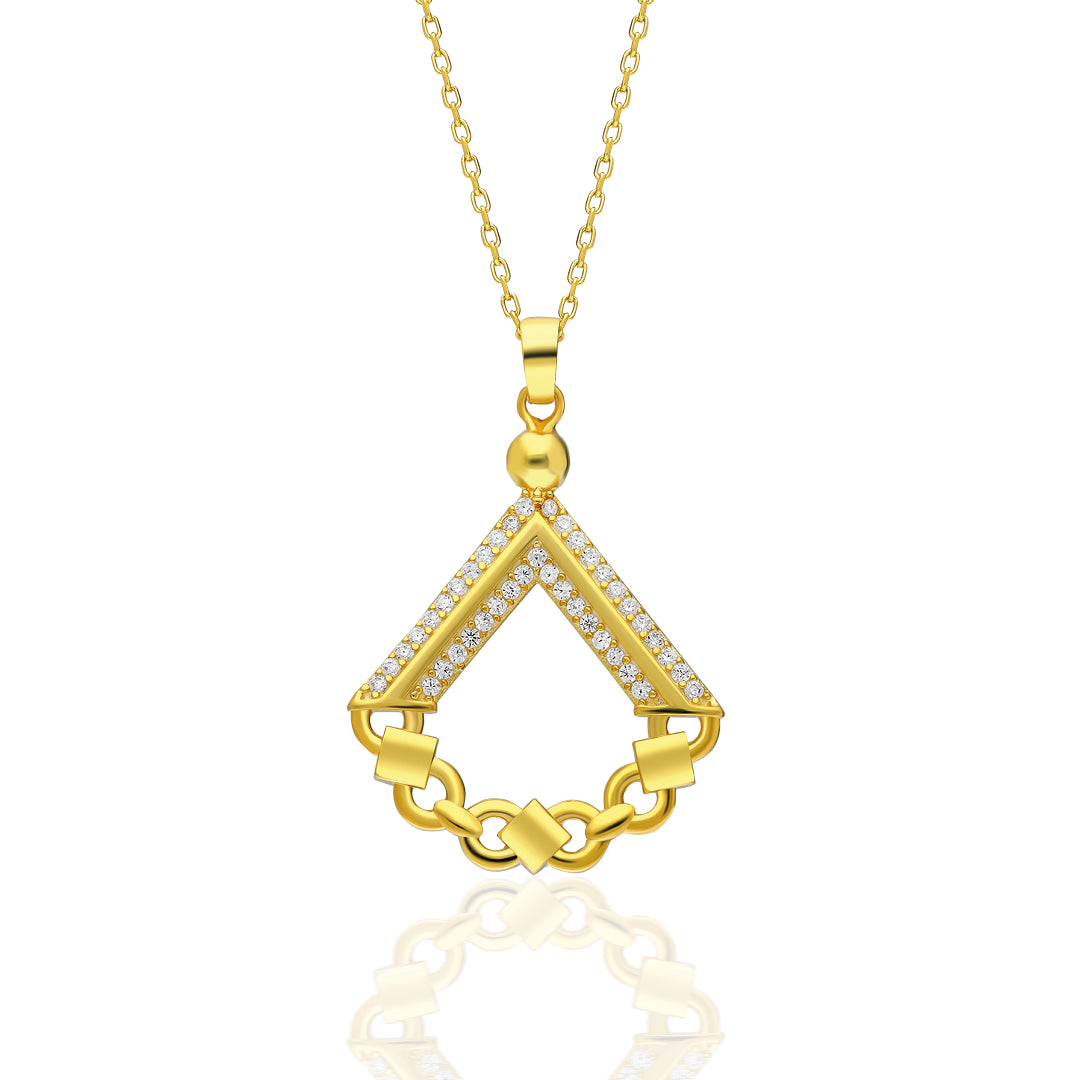 İki Taraflı Yaka - 925 GÜMÜŞ