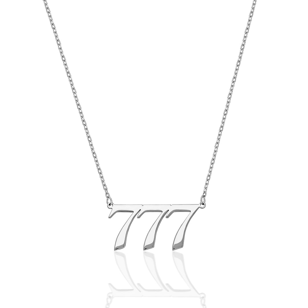 Şanslı Sayı Kolye - 925 GÜMÜŞ