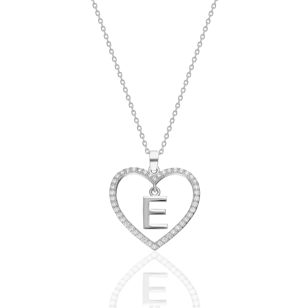 Harfli Şık Kolye - 925 GÜMÜŞ