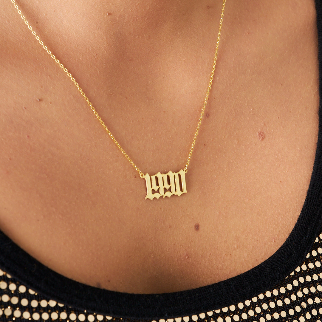 Yıl Kolye - 925 GÜMÜŞ