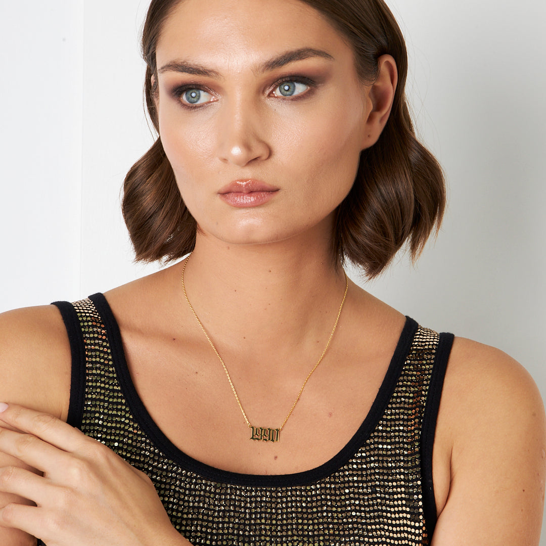 Yıl Kolye - 925 GÜMÜŞ