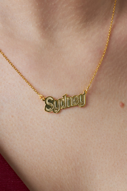 İsimli Yansıma Kolye - 925 GÜMÜŞ