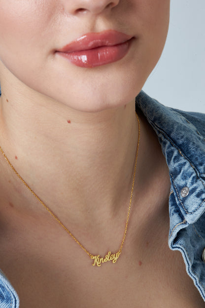 Tasarım İsim Kolye - 925 GÜMÜŞ