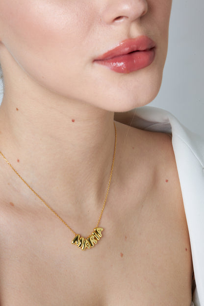 Balon İsim Kolye - 925 GÜMÜŞ