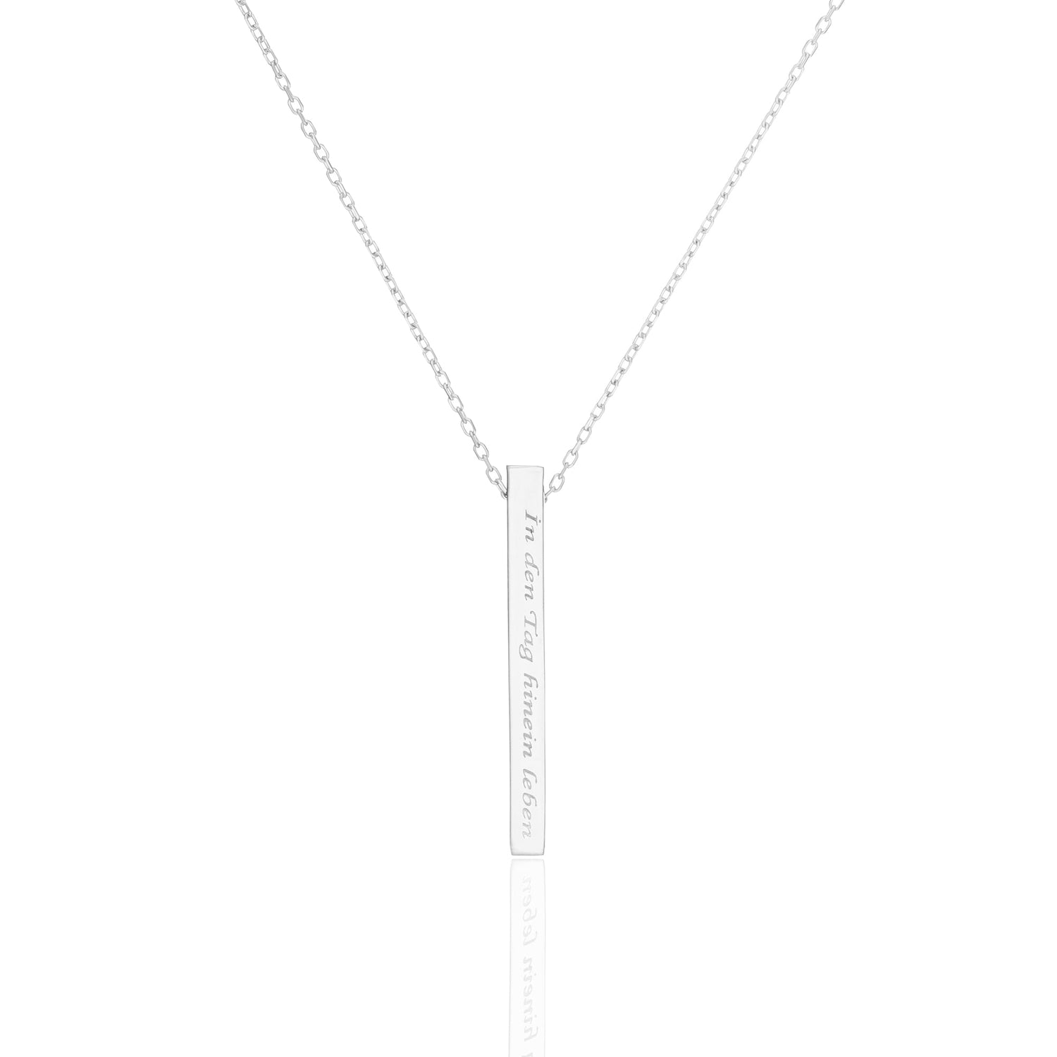 İsim Plakalı Kolye - 925 GÜMÜŞ