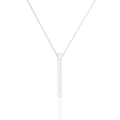 İsim Plakalı Kolye - 925 GÜMÜŞ