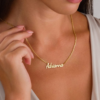 İsimli Kolye Zinciri - 925 GÜMÜŞ