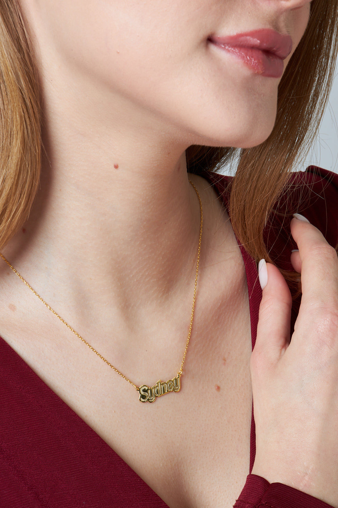 İsimli Yansıma Kolye - 925 GÜMÜŞ