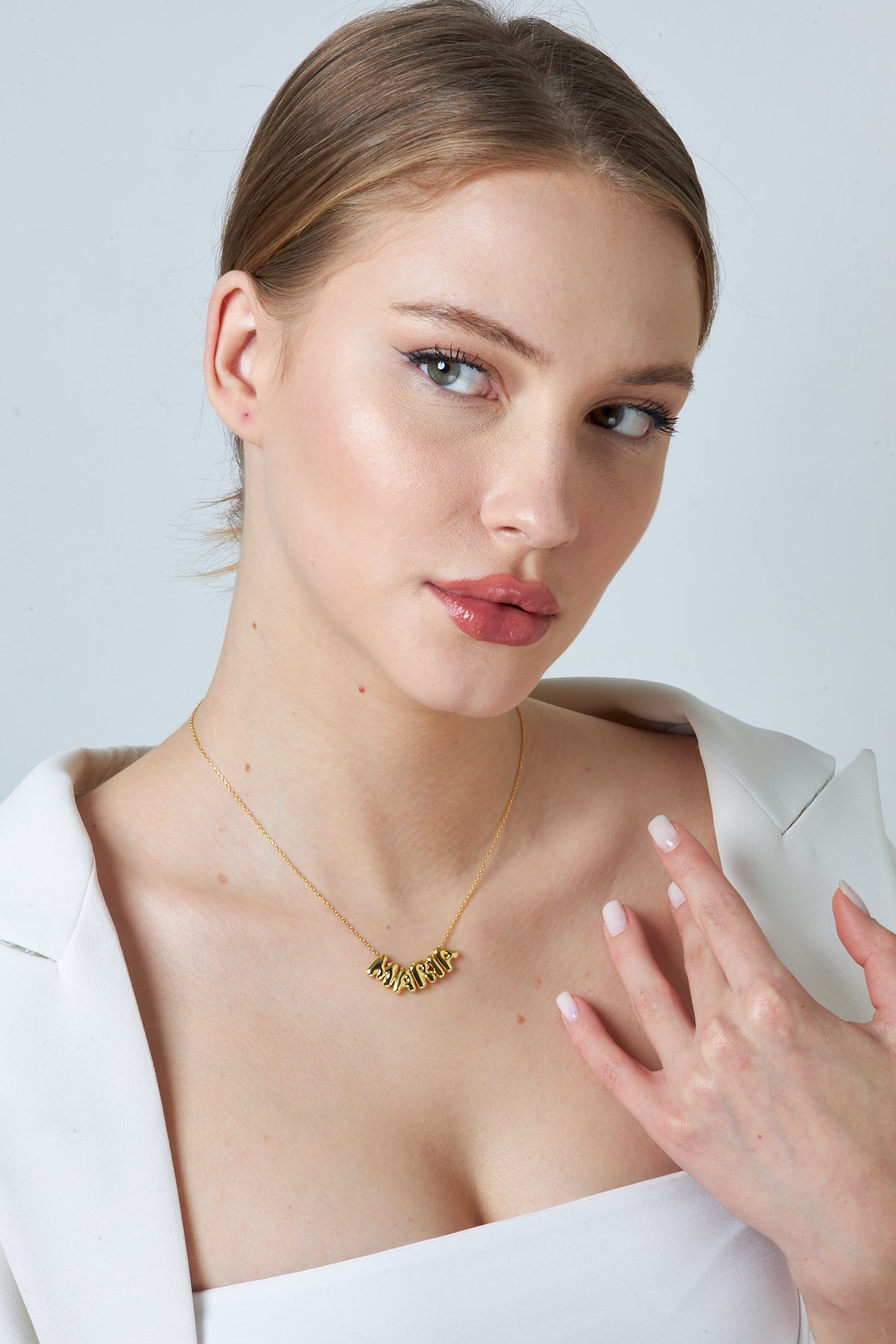 Balon İsim Kolye - 925 GÜMÜŞ