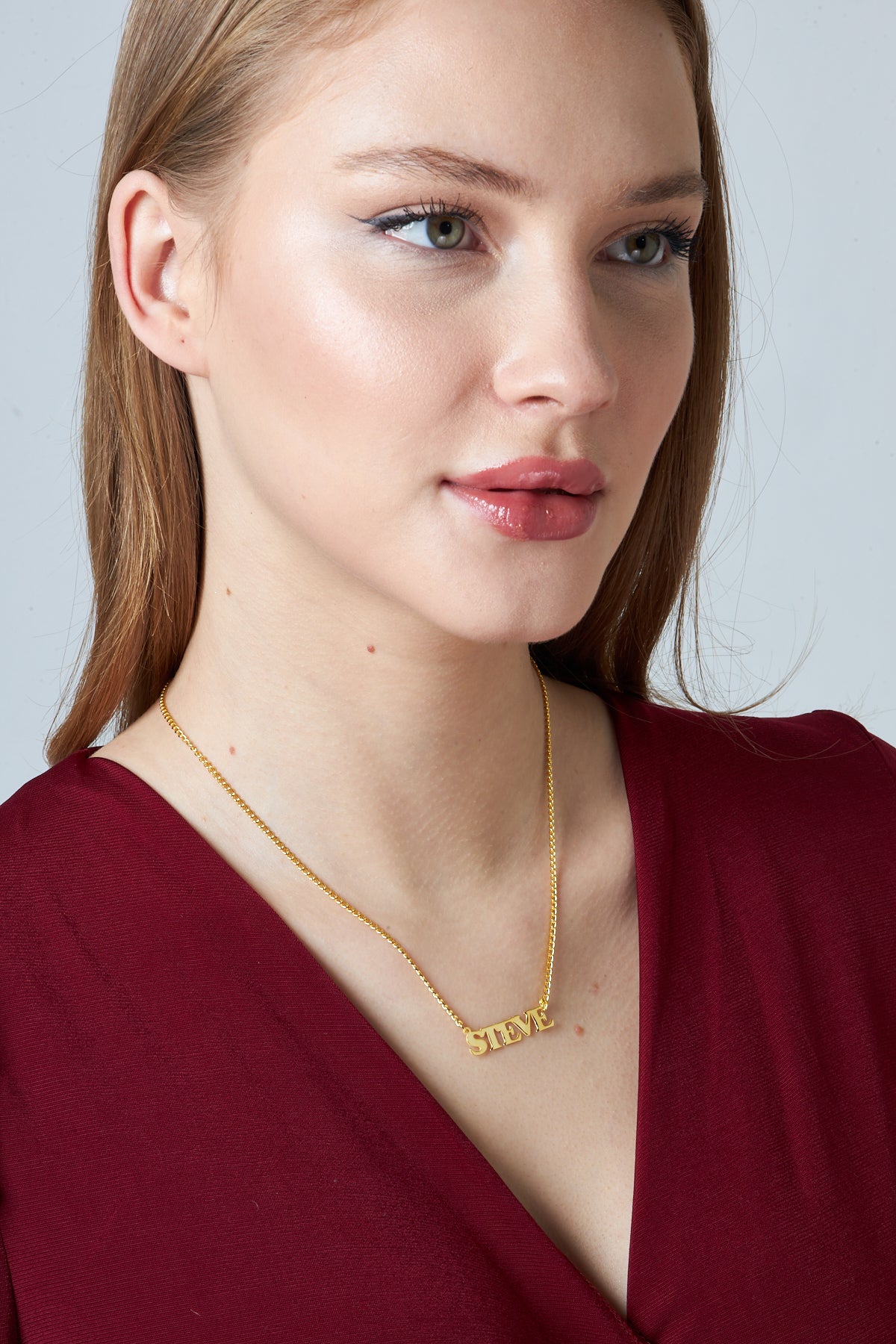 Gurmet Zincirli İsim Kolye - 925 GÜMÜŞ