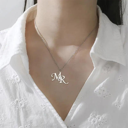 2 Harfli Baş Harf Kolye