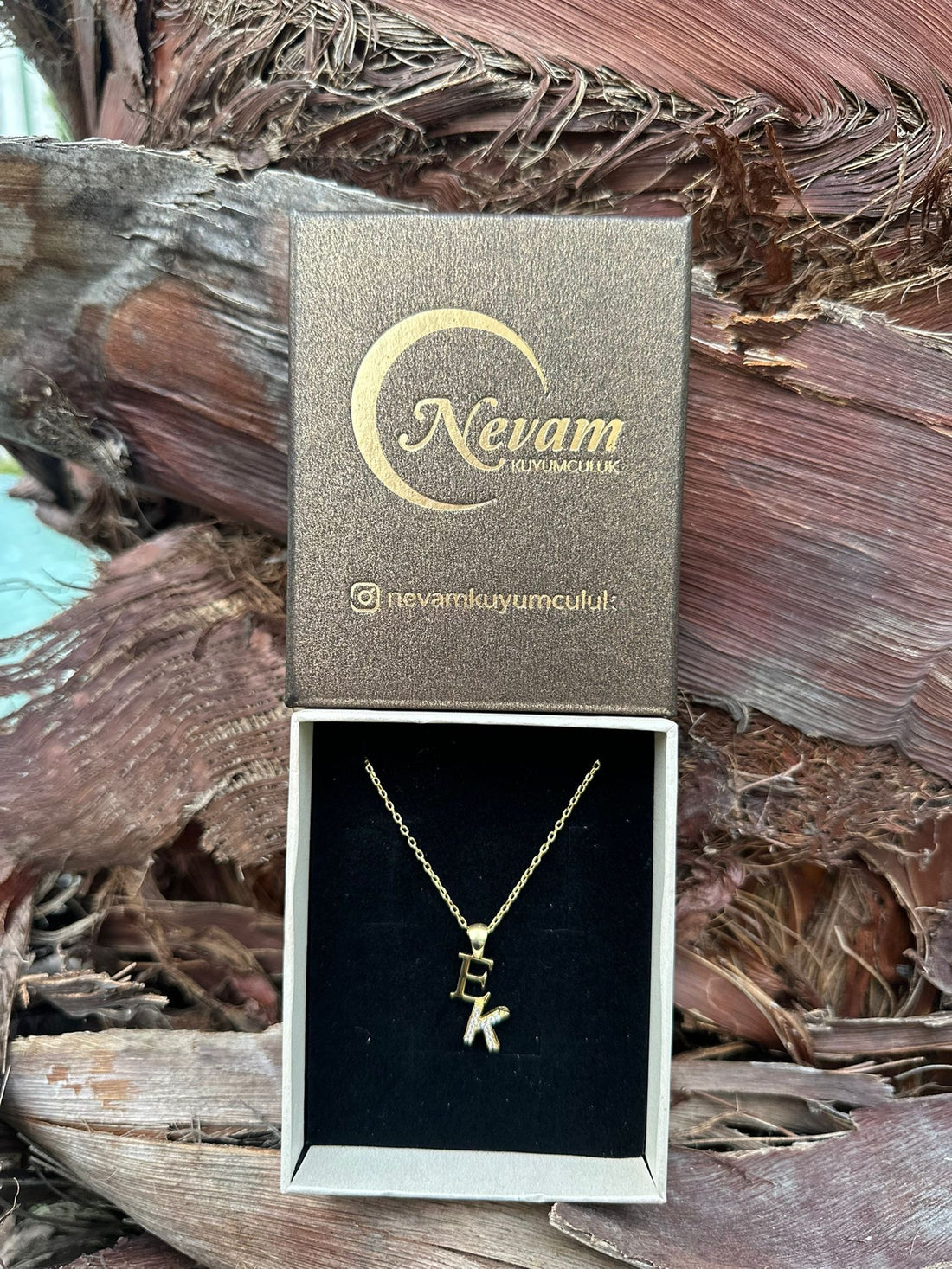 2 Harf Charm Kolye 💖925 GÜMÜŞ