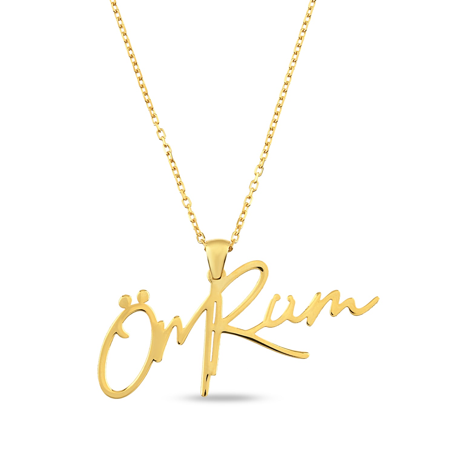 Kişiye Özel “Ömrüm” Kolye 💖925 GÜMÜŞ