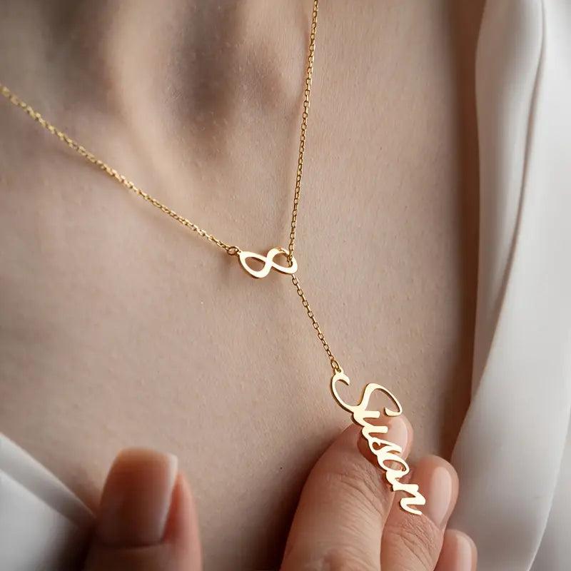 Sonsuzluk İsim Kolyesi