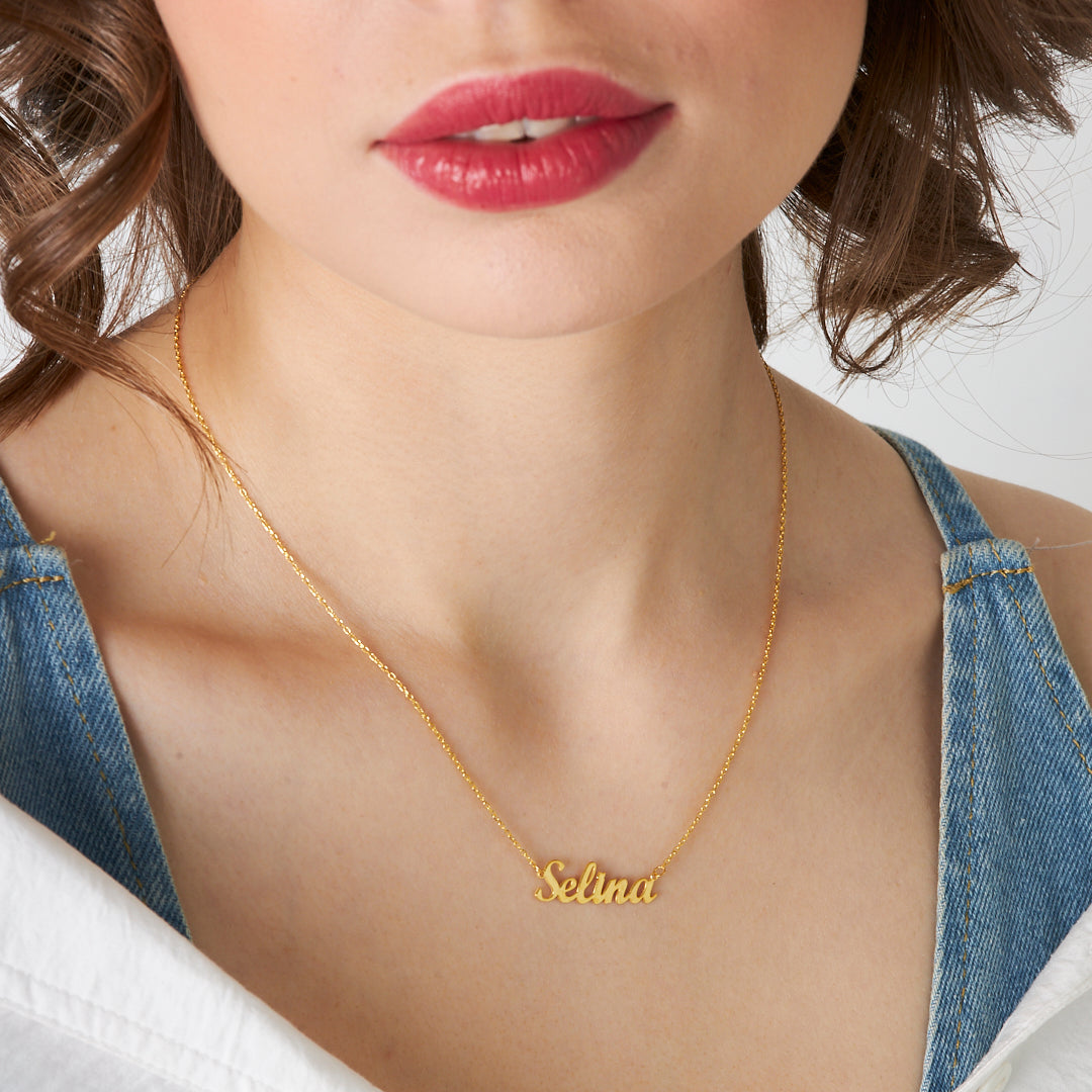 İsimli Kişiye Özel Kolye - 925 GÜMÜŞ