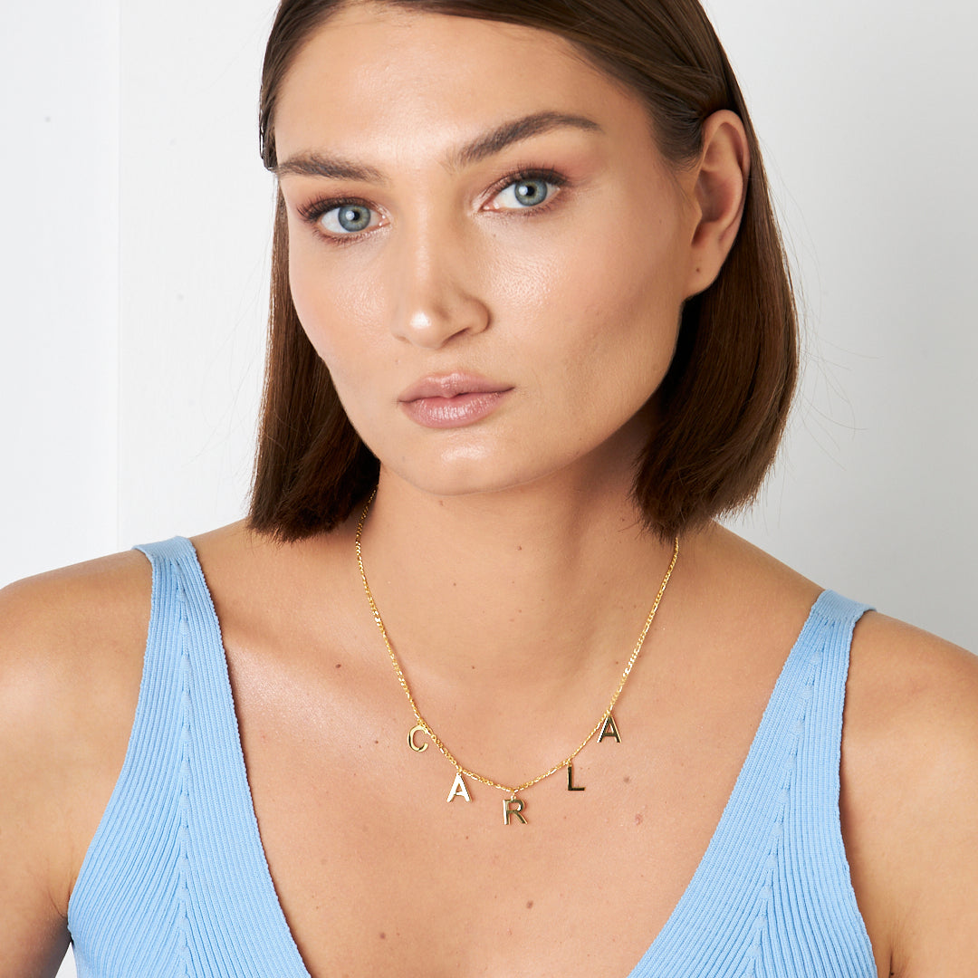 İsimli Zincir Kolye - 925 GÜMÜŞ