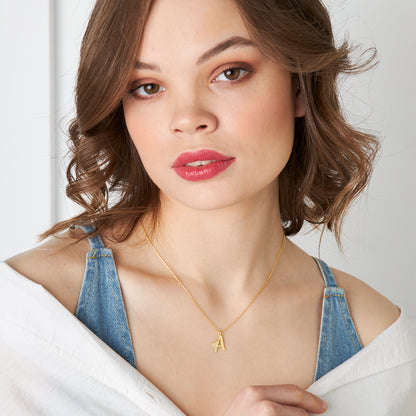 İsimli Kolye - Kalp Harf Kombinli Kolye - 925 GÜMÜŞ