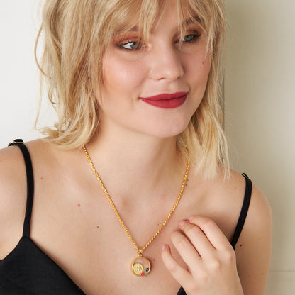 Harfli Şans Kolye - 925 GÜMÜŞ