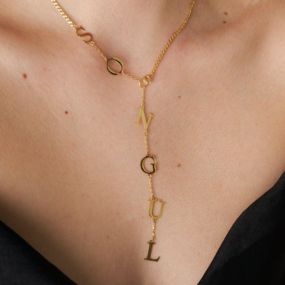 Yaz İsimli Kolye - 925 GÜMÜŞ