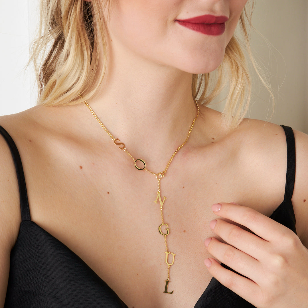 Yaz İsimli Kolye - 925 GÜMÜŞ