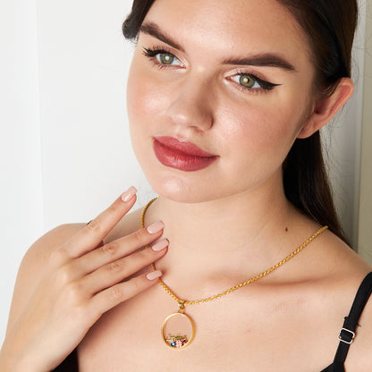 Şanslı İsim Kolye - 925 GÜMÜŞ