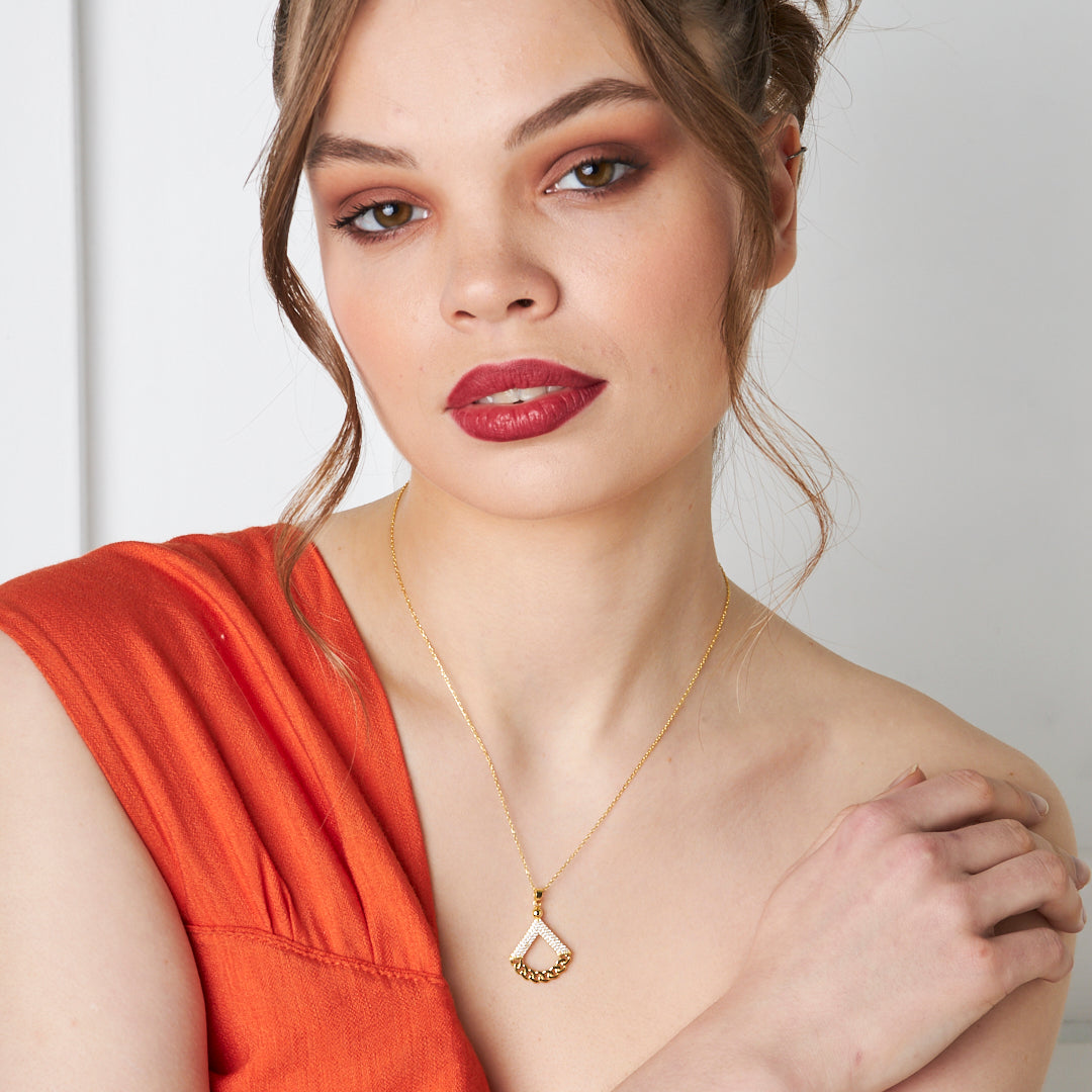 Asılı Kolye Modeli2 - 925 GÜMÜŞ
