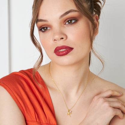 Yusufçuk Böceği Kolye - 925 GÜMÜŞ