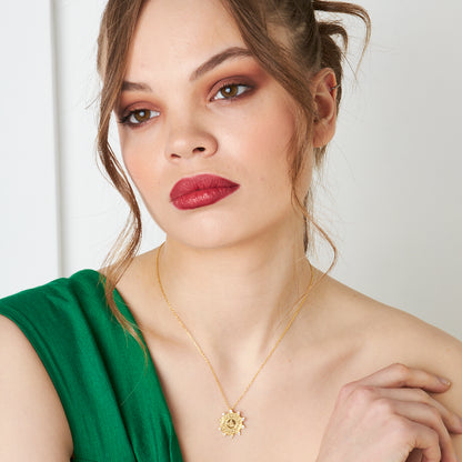 Osmanlı Yıldızı Kolye - 925 GÜMÜŞ