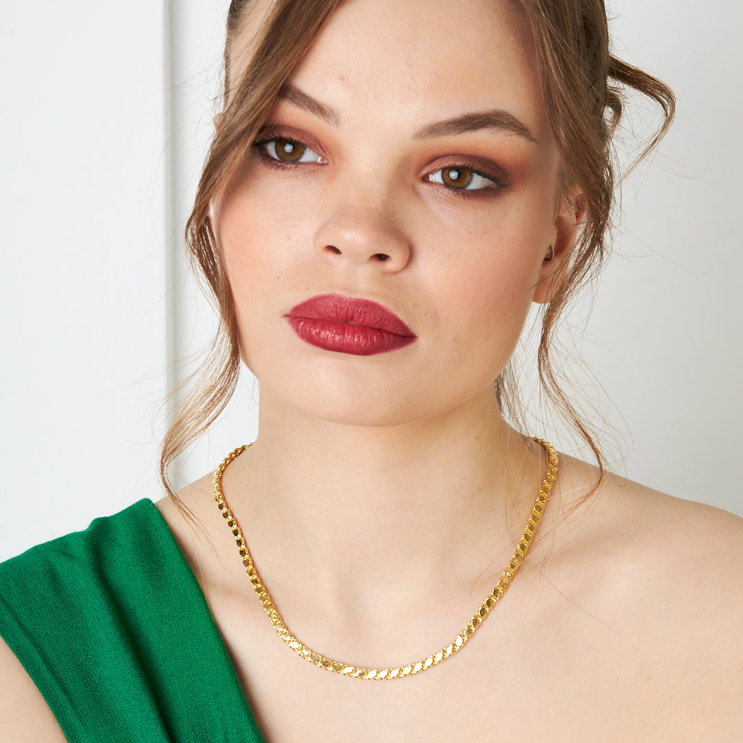 Pullu Halep Zincir - 925 GÜMÜŞ