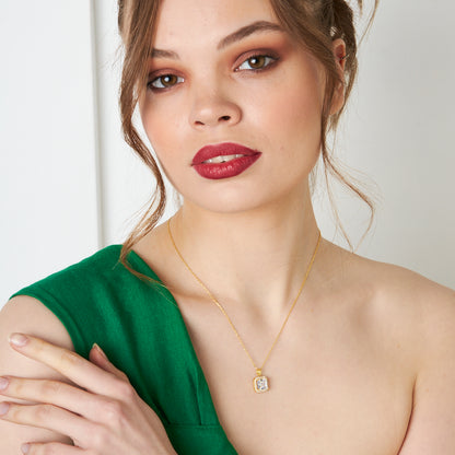 Baget Dünya Kolye - 925 GÜMÜŞ