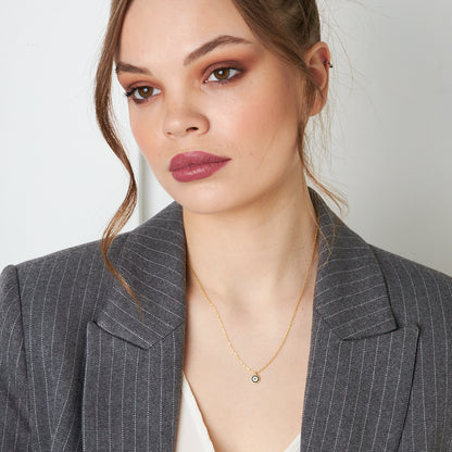 Mini Nazar Kolyesi - 925 GÜMÜŞ