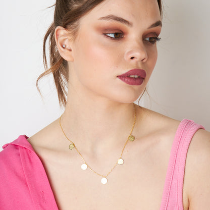 Beş Parçalı Reşat LKolye - 925 GÜMÜŞ