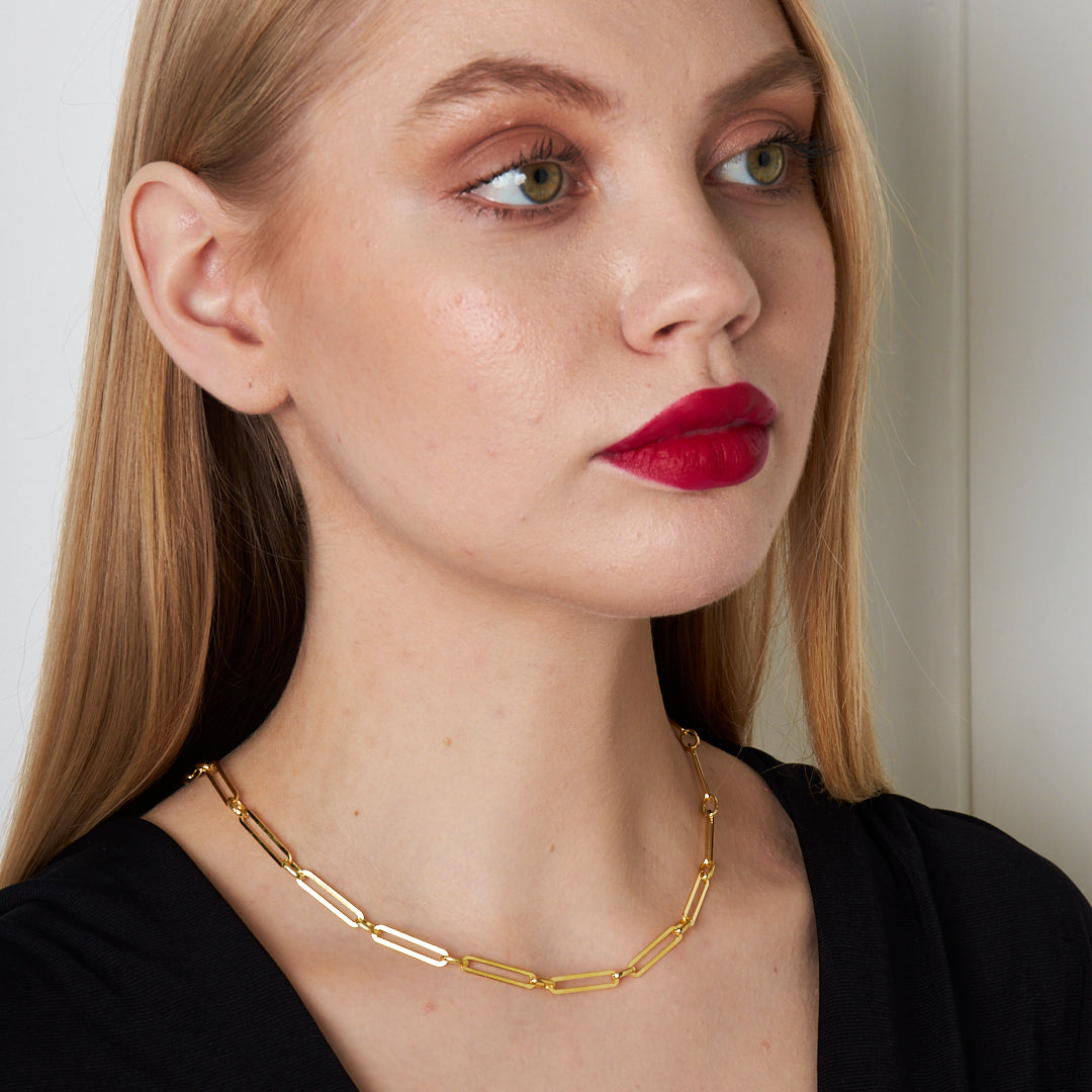 Trend Zincir Kolye - 925 GÜMÜŞ