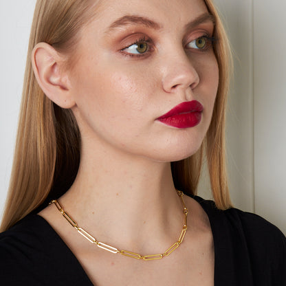 Trend Zincir Kolye - 925 GÜMÜŞ