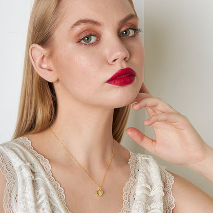 Basit Kalp Kolye - 925 GÜMÜŞ