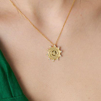 Osmanlı Yıldızı Kolye - 925 GÜMÜŞ