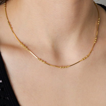 Dorica Toplu Zincir Kolye - 925 GÜMÜŞ