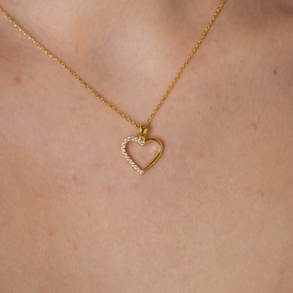 En Sevdiğim Kalp Kolye - 925 GÜMÜŞ