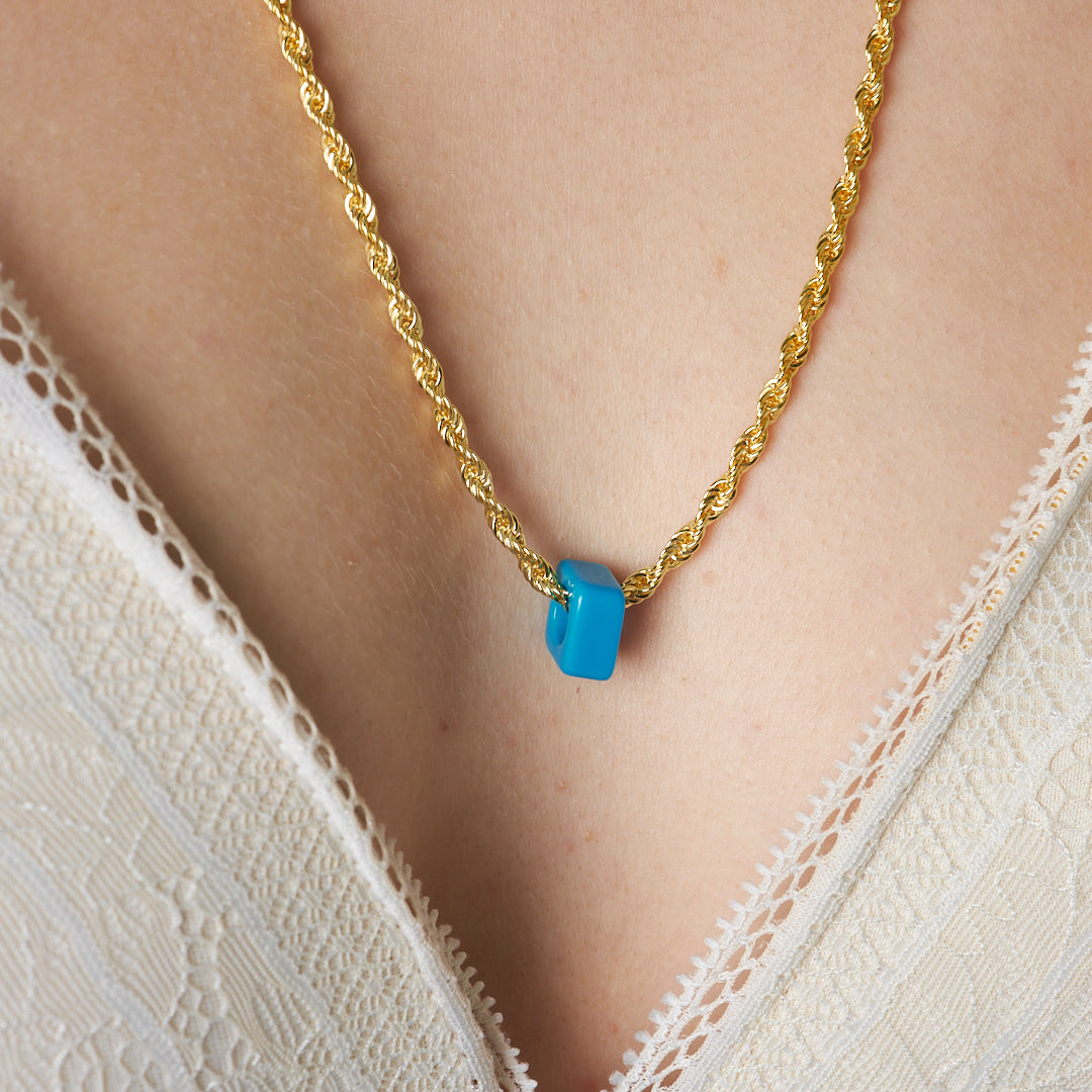 Halat Zincir Kolye - 925 GÜMÜŞ