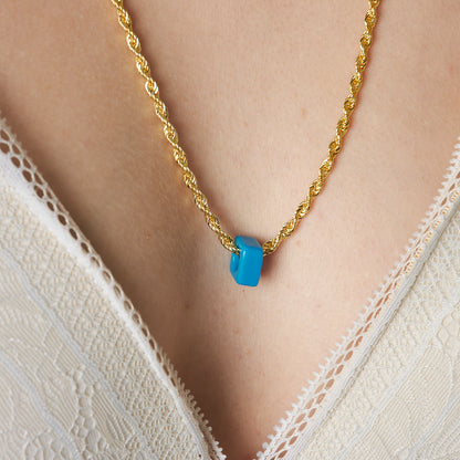 Halat Zincir Kolye - 925 GÜMÜŞ