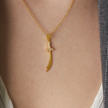 Kılıç Kolye - 925 GÜMÜŞ