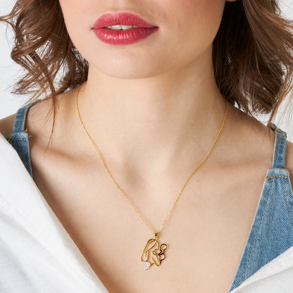 Anne Bebek Kolye - 925 GÜMÜŞ