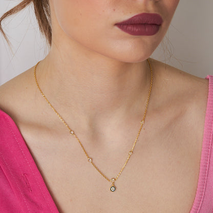 Göz Boncuk Kolye - 925 GÜMÜŞ