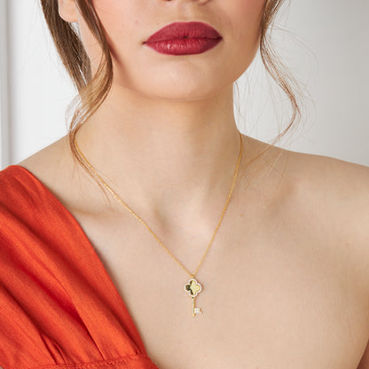 Anahtar Kolye - 925 GÜMÜŞ