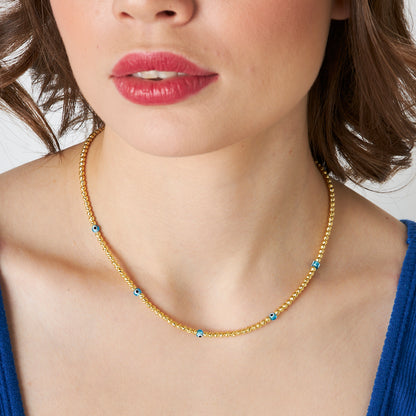 Dorica zincir kolye - 925 GÜMÜŞ