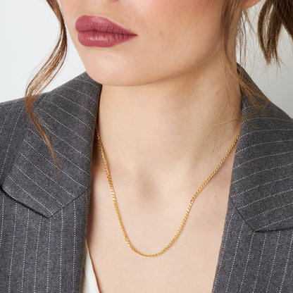 Gurme Zincir Kolye - 925 GÜMÜŞ