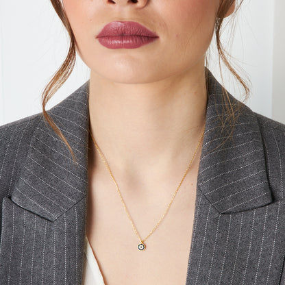 Mini Nazar Kolyesi - 925 GÜMÜŞ