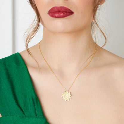 Osmanlı Yıldızı Kolye - 925 GÜMÜŞ