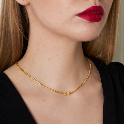 Düğüm Zinciri - 925 GÜMÜŞ