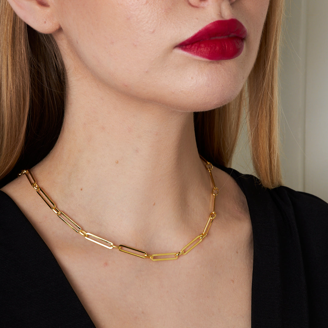 Trend Zincir Kolye - 925 GÜMÜŞ